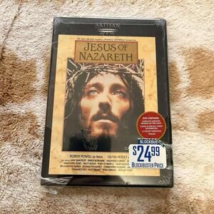 Jesus Of Nazareth DVD Region 4 Mini-Series Robert Powell Oliva Hussey NEW